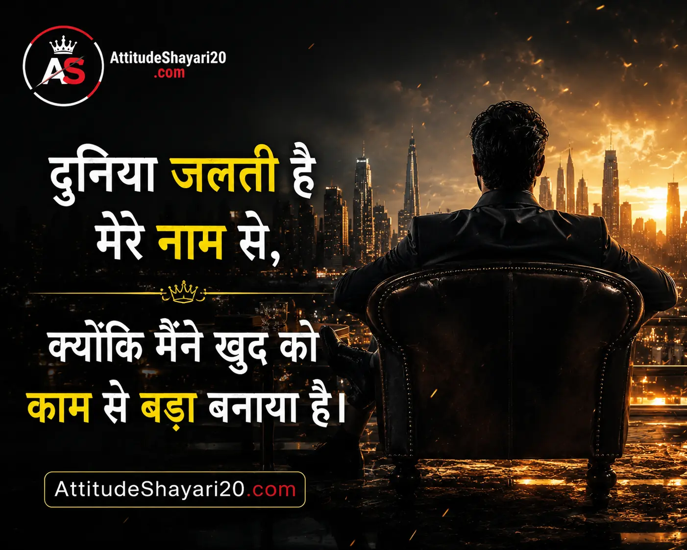 Motivational Attitude Shayari for boy