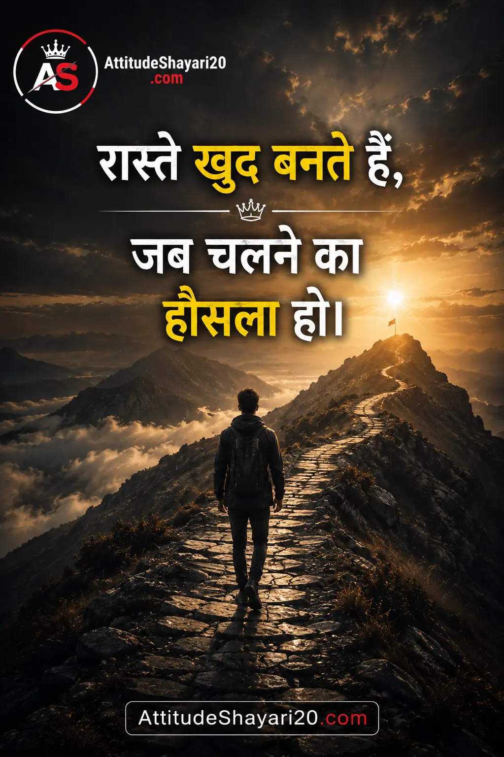 Motivational Attitude Shayari for Instagram