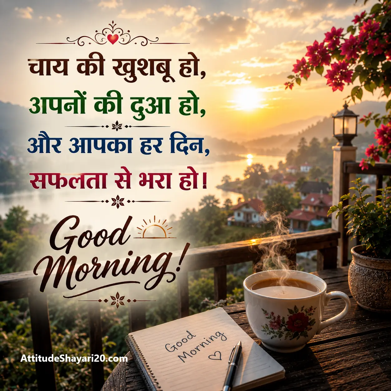 सुप्रभात की खूबसूरत शायरी