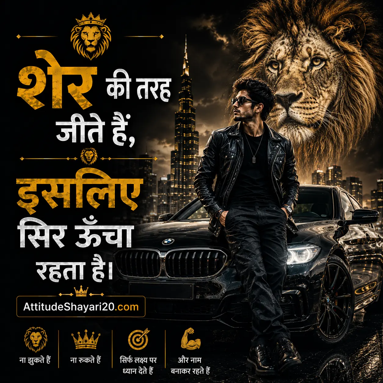 Attitude Sher Shayari