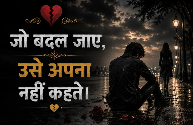 Best Bewafa Shayari in Hindi | दर्द भरी बेवफा शायरी