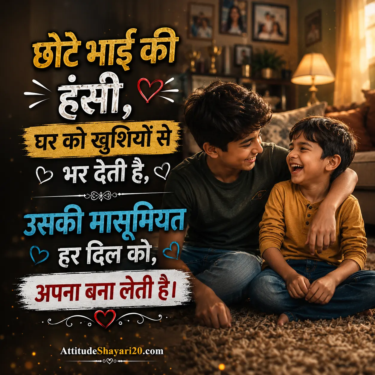 Chote bhai ke liye shayari
