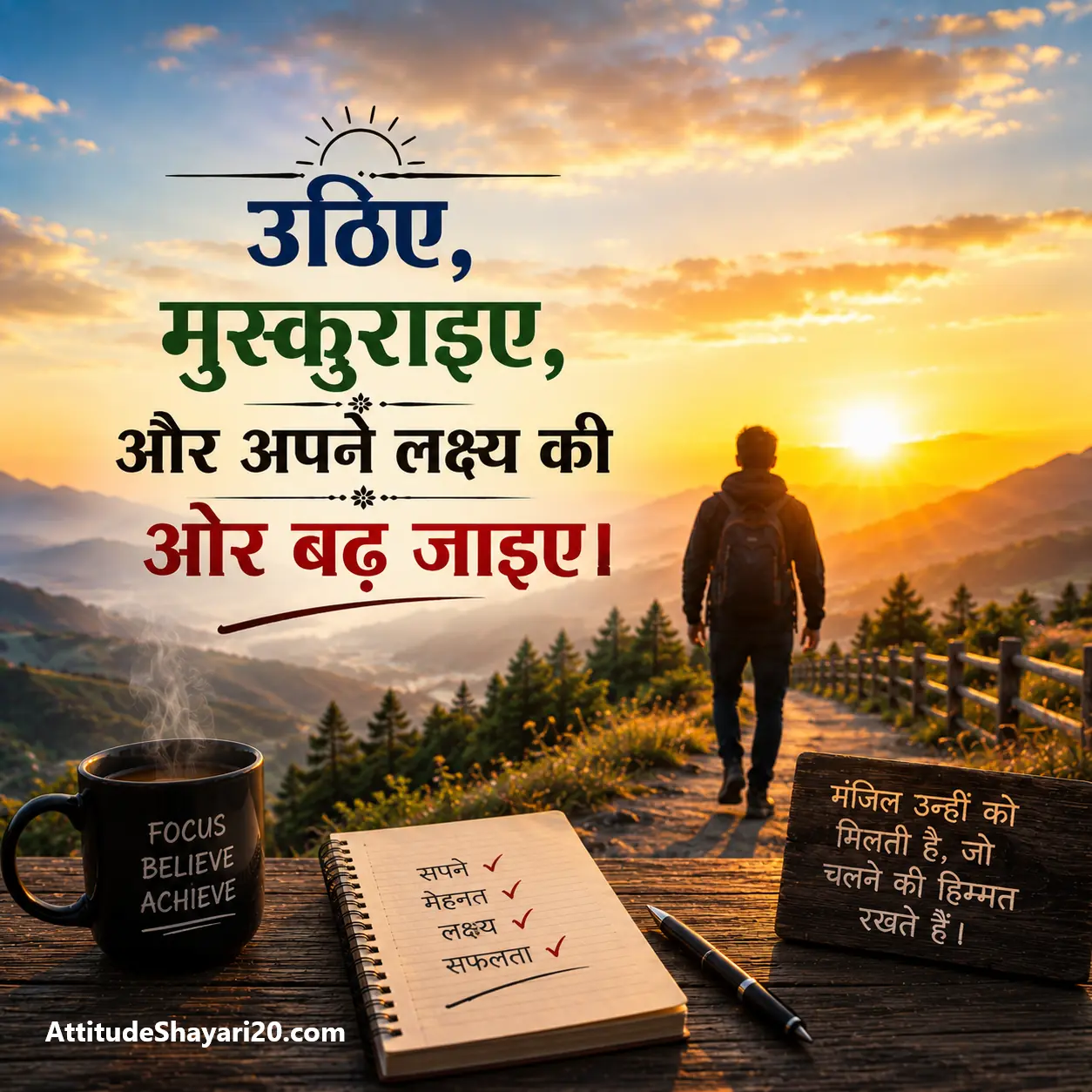 Inspirational Good morning shayari