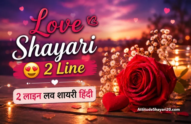 Best Love Shayari 😍 2 Line | 2 लाइन लव शायरी हिंदी