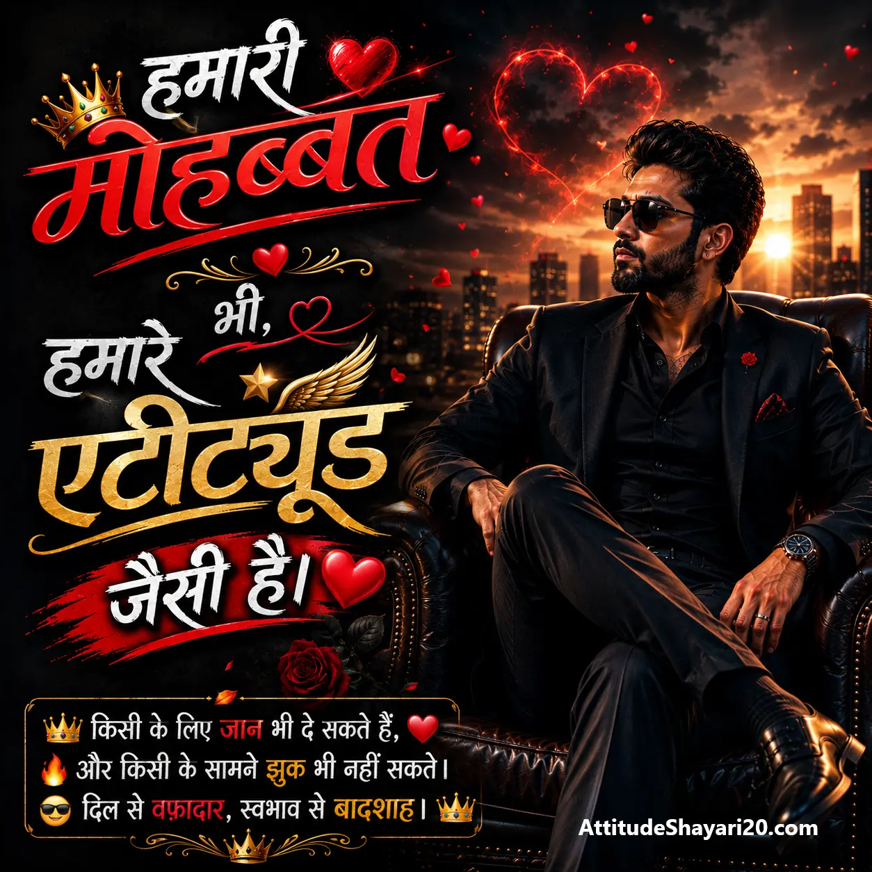 Love Stylish 💕 😘 Shayari Attitude❤