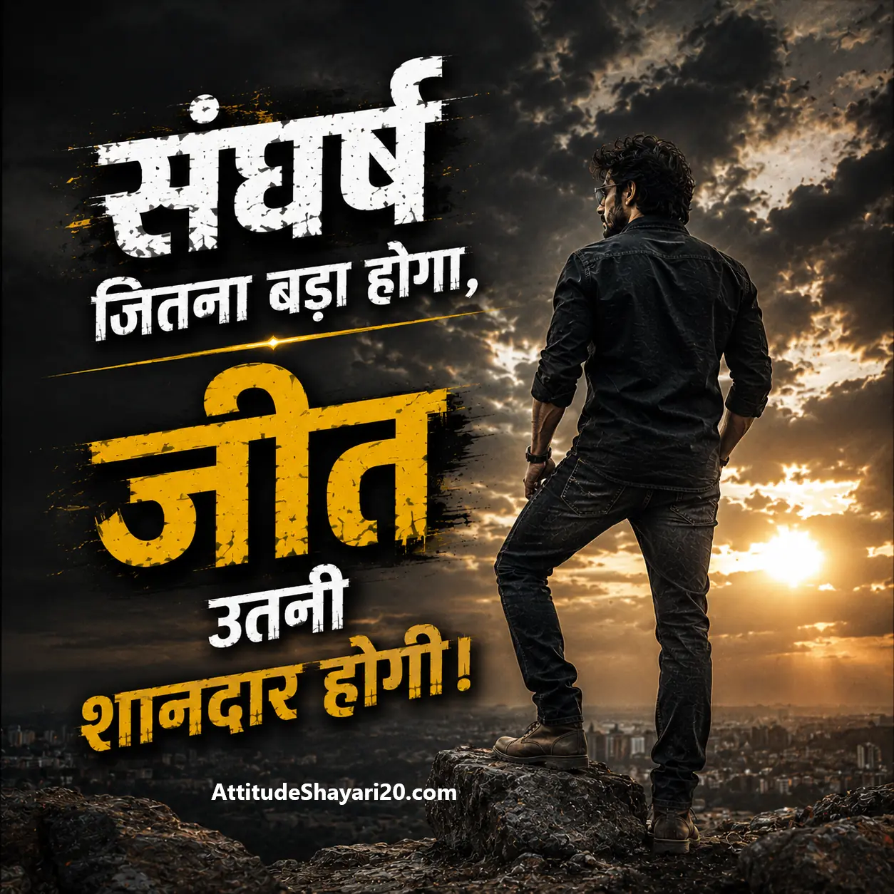 Motivational dabang shayari