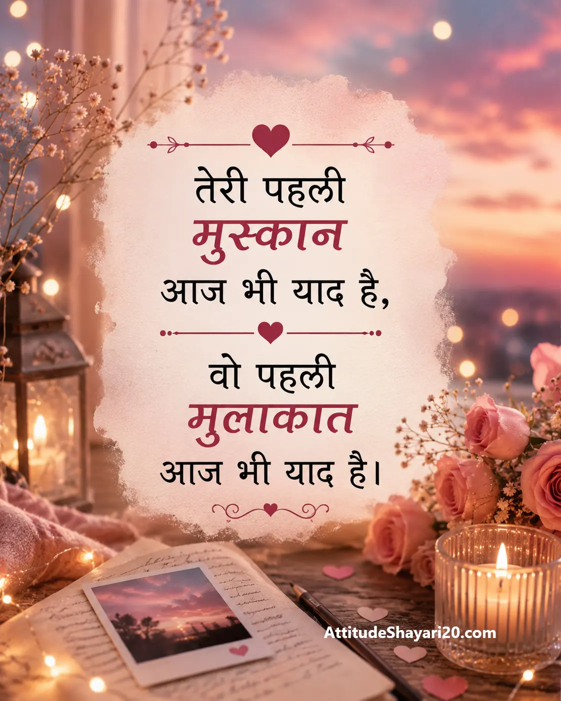 Pehla Pyar Love Shayari 😍 2 Line 💖