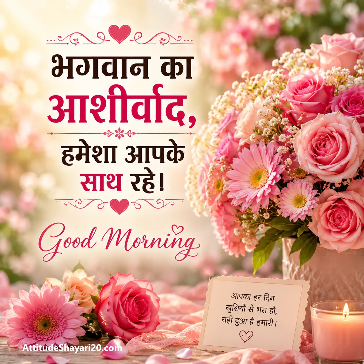 Pyar bhari good morning shayari