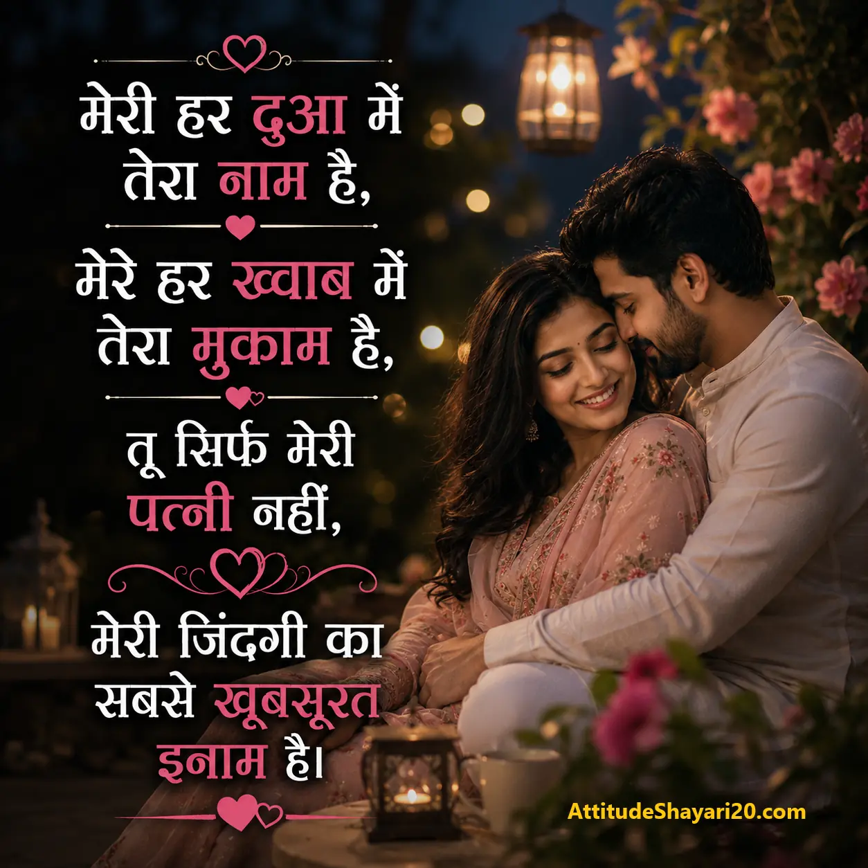 Romantic Wife Ke Liye Shayari