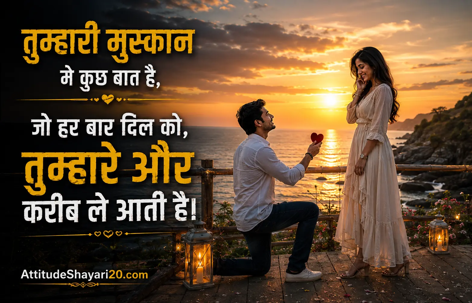 Propose Shayari in Hindi | प्रपोज शायरी और लव मैसेज