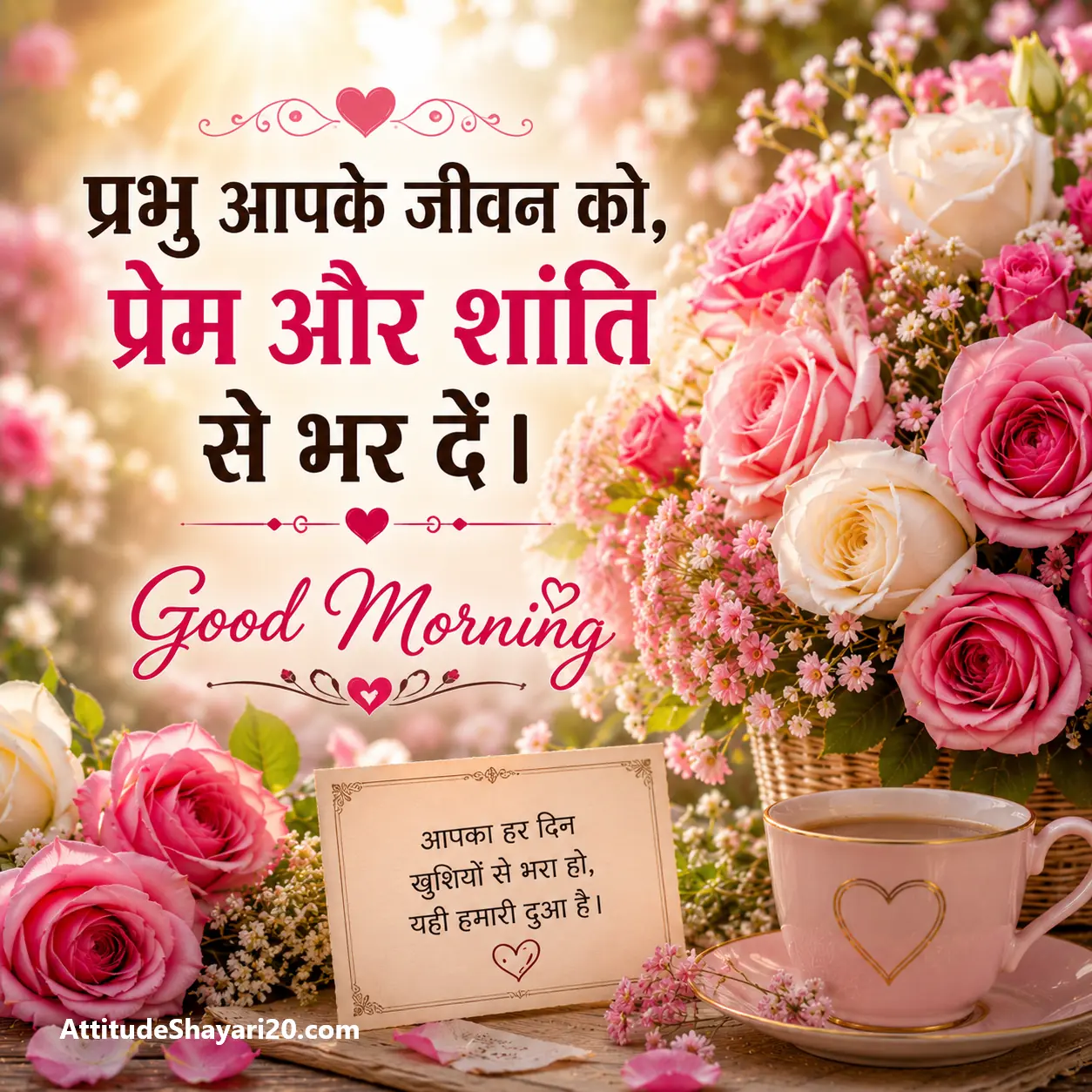 bhagwan ki dua wali good morning shayari