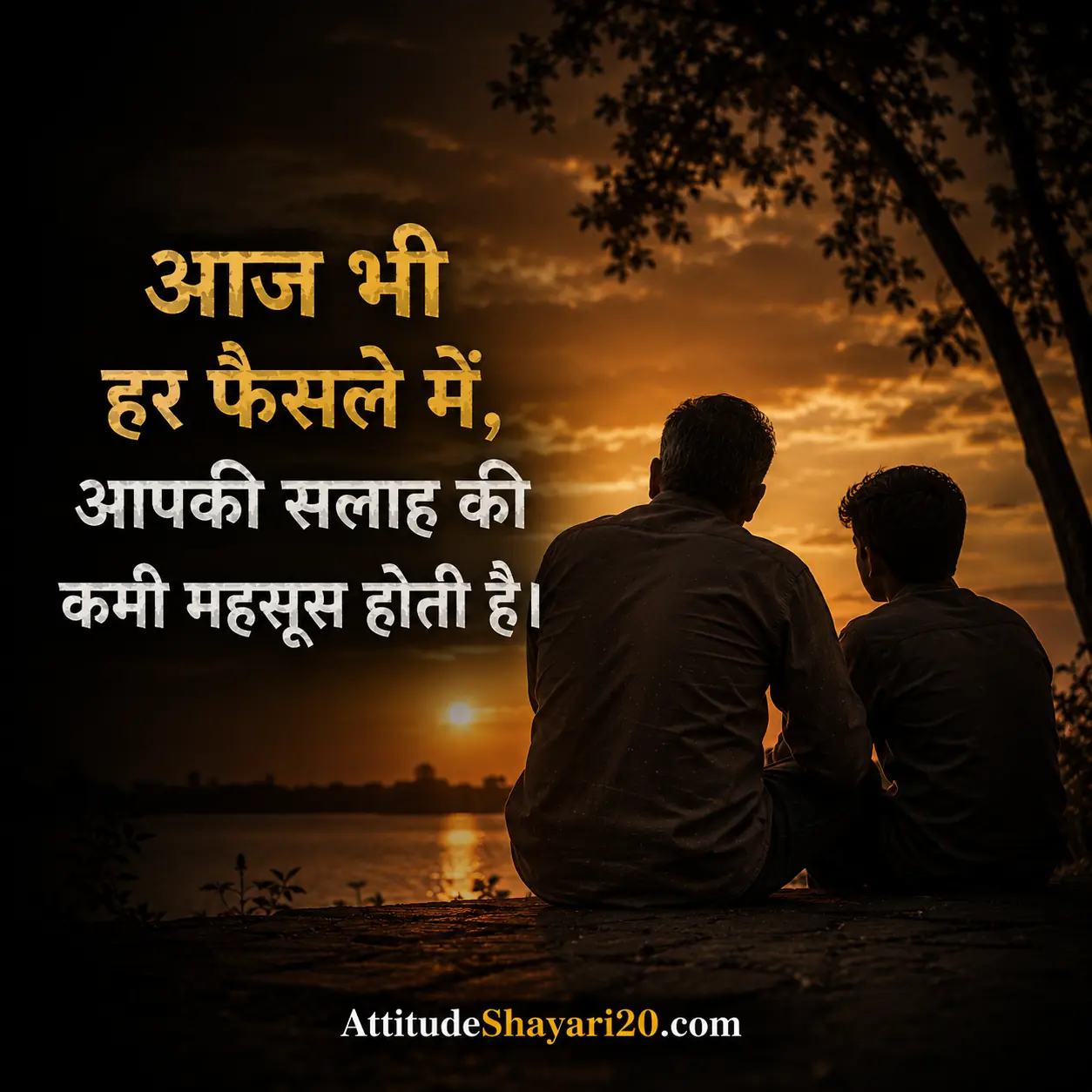 miss you papa shayari